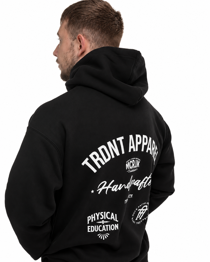 Heavy Black Graphics Hoodie