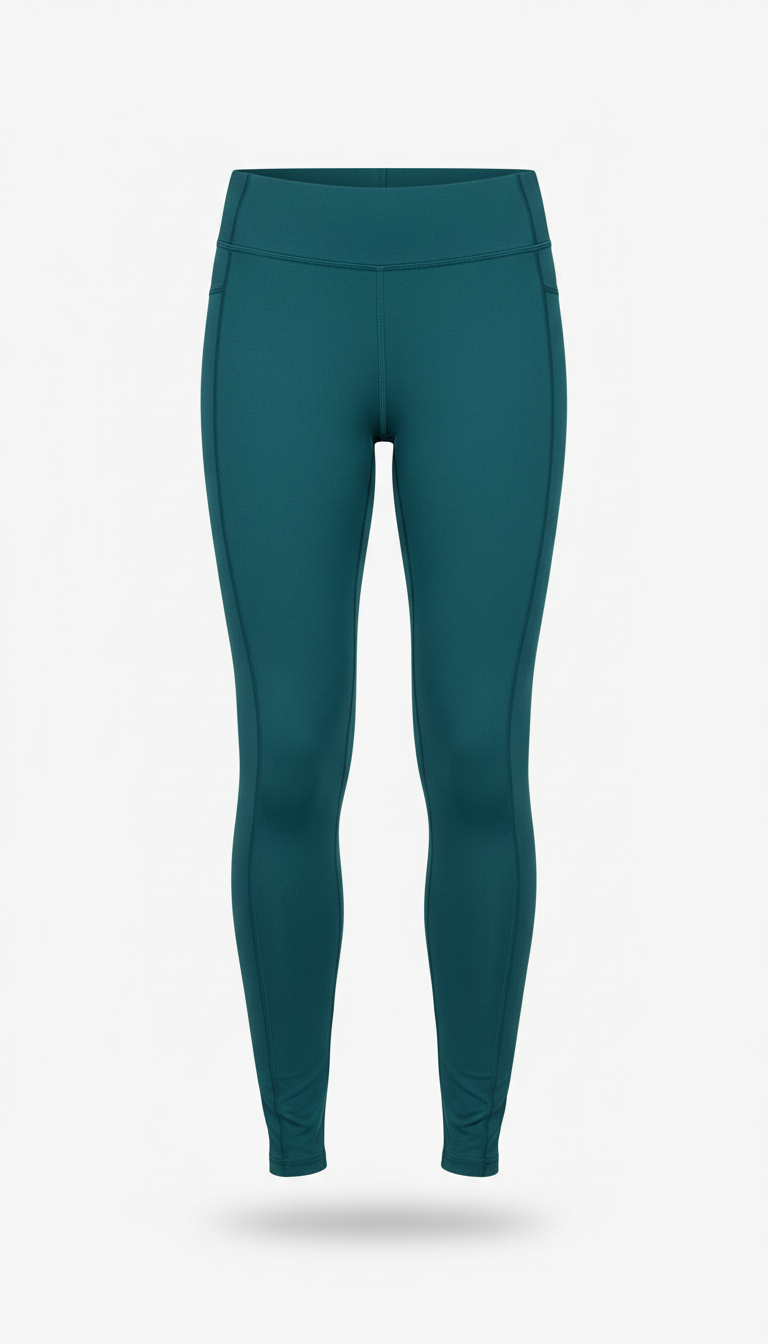 Metro teal compression leggings