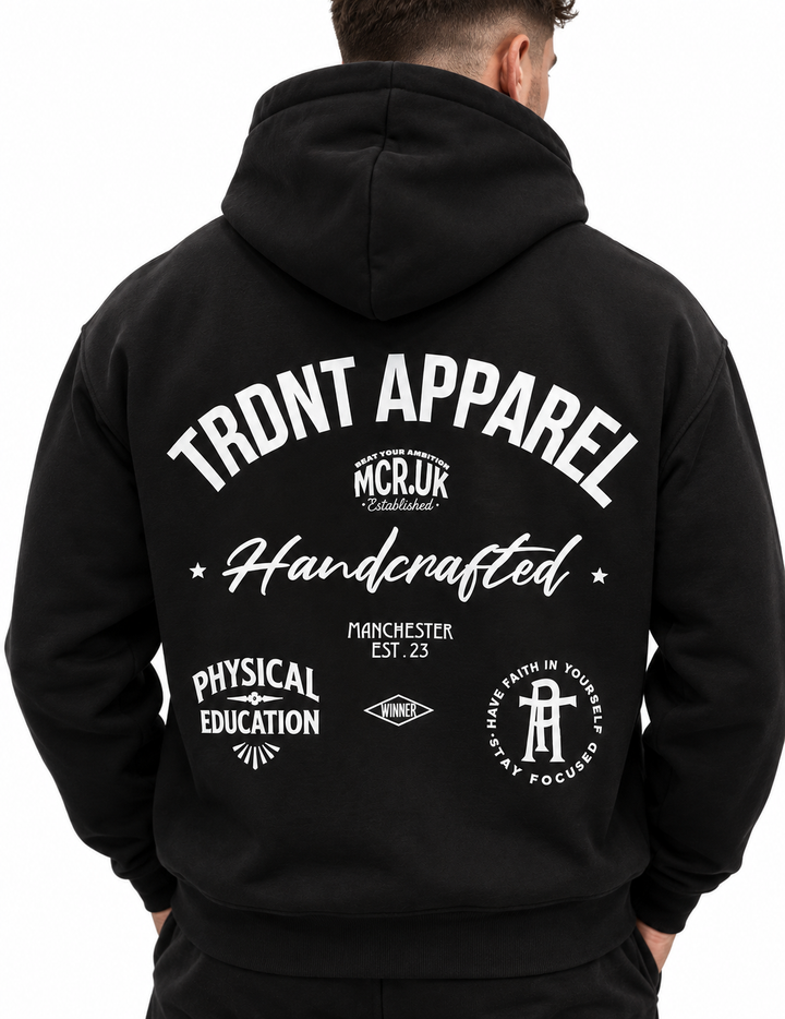 Heavy Black Graphics Hoodie